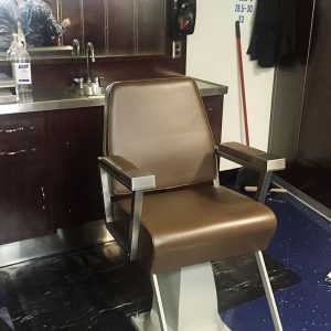 Upholster Barber Chair