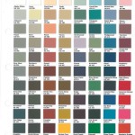Naugahyde Color Chart