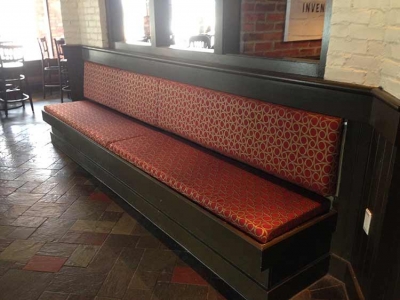 UNO's Restaurant Upholstered Booth Seating
